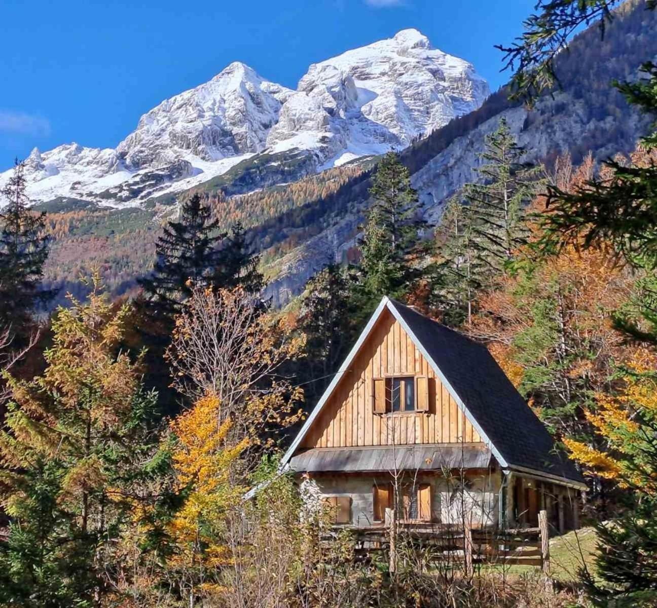 Cozy Private Cabin In The Heart Of Triglav National Park Trenta Exterior foto